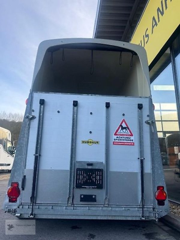 PKW-Anhänger del tipo Humbaur Xanthos Aero 2-Pferdeanhänger Alu Sattelkammer 2,4t., Gebrauchtmaschine en Gevelsberg (Imagen 3)