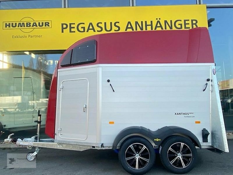 PKW-Anhänger tipa Humbaur Xanthos Aero Pferdeanhänger NEU 2,4 to Vollalu 100km/h SK, Neumaschine u Gevelsberg (Slika 3)