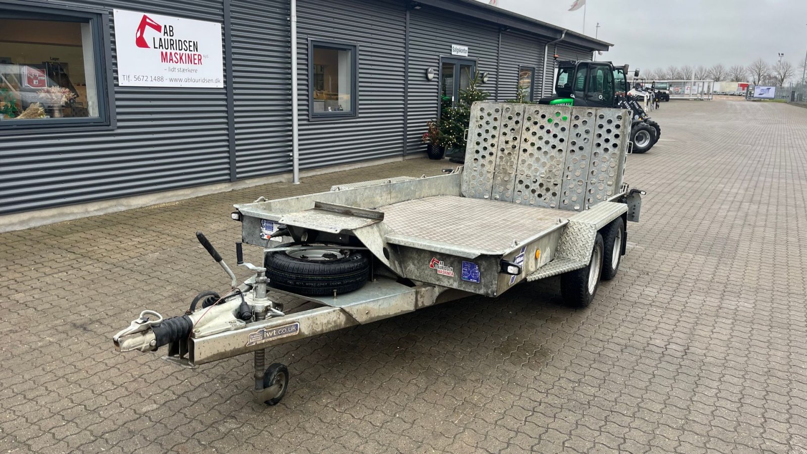 PKW-Anhänger des Typs Ifor Williams GH 126 3500kg maskintrailer skal ikke synes, Gebrauchtmaschine in Rønnede (Bild 8)