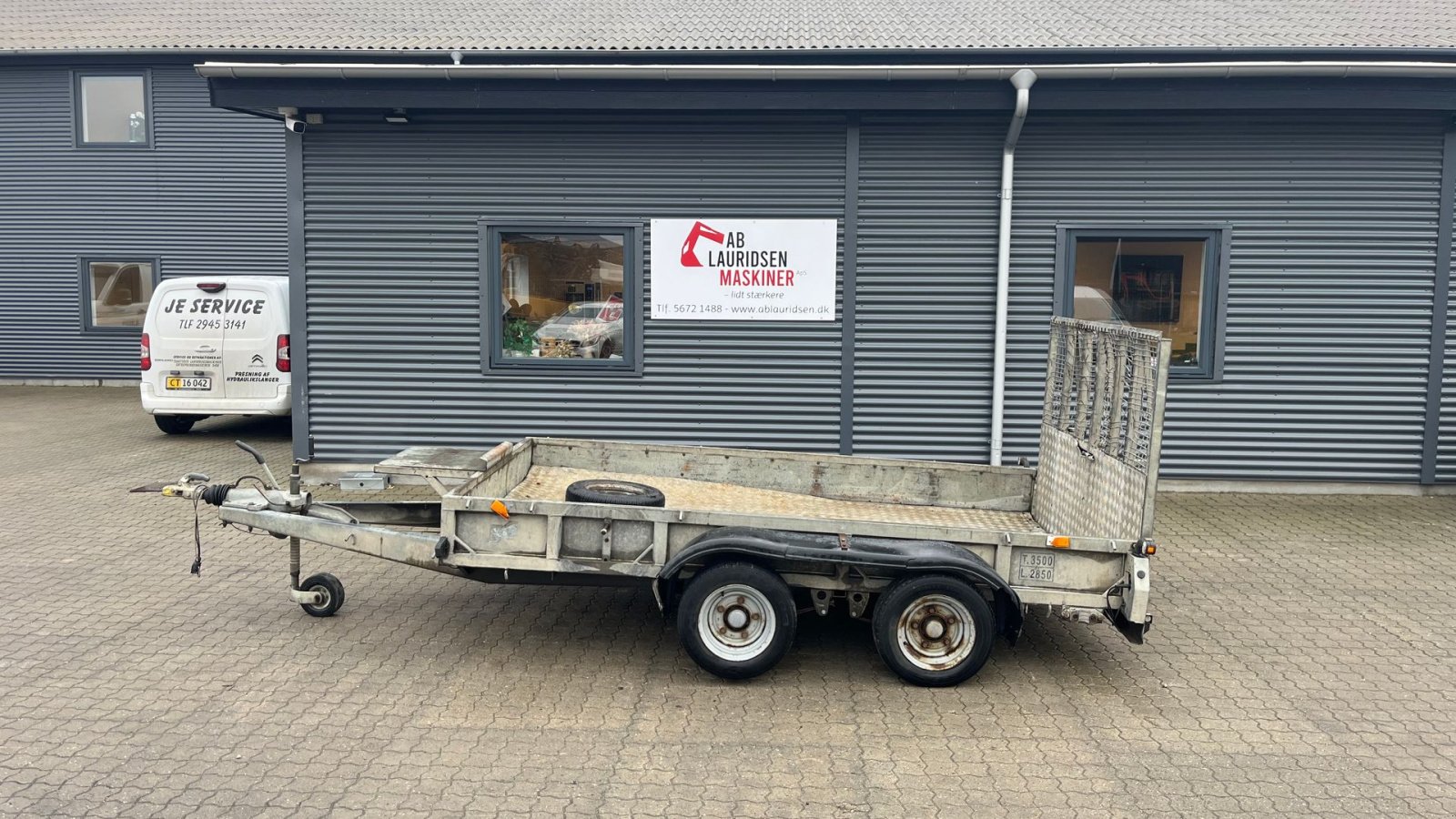 PKW-Anhänger des Typs Ifor Williams gp 106 3500kg maskintrailer, Gebrauchtmaschine in Rønnede (Bild 1)