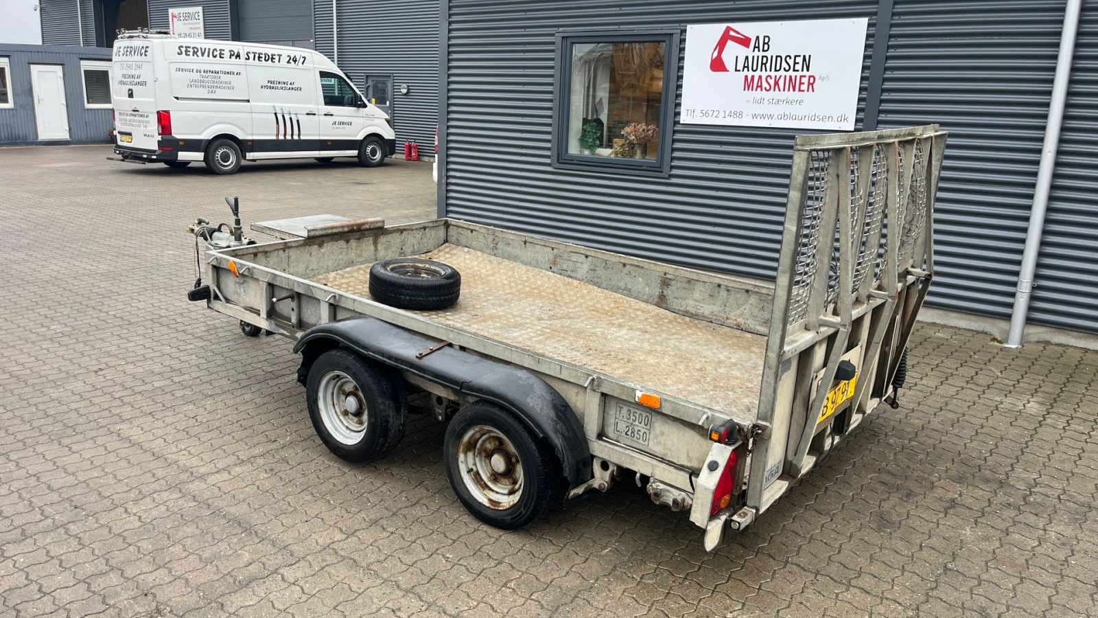 PKW-Anhänger des Typs Ifor Williams gp 106 3500kg maskintrailer, Gebrauchtmaschine in Rønnede (Bild 2)