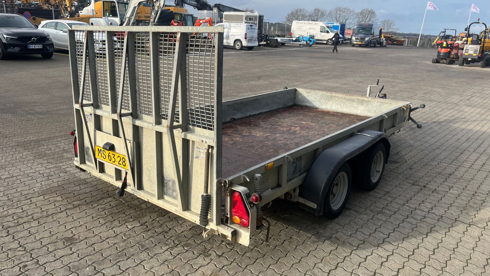 PKW-Anhänger typu Ifor Williams GP 126-R Nysynet maskintrailer, Gebrauchtmaschine v Rønnede (Obrázek 13)