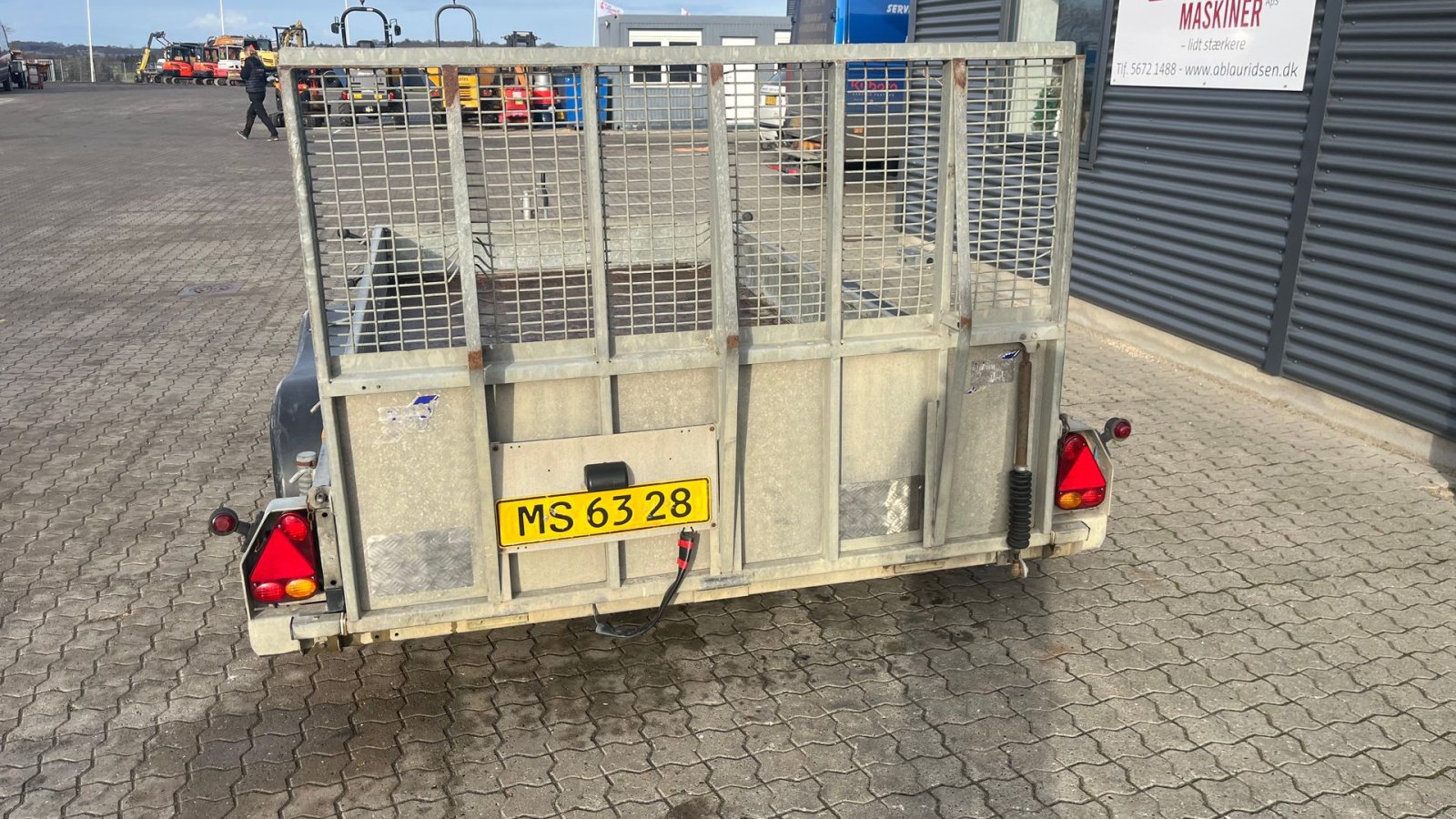 PKW-Anhänger typu Ifor Williams GP 126-R Nysynet maskintrailer, Gebrauchtmaschine v Rønnede (Obrázek 3)