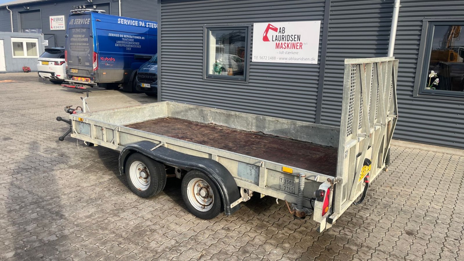 PKW-Anhänger typu Ifor Williams GP 126-R Nysynet maskintrailer, Gebrauchtmaschine v Rønnede (Obrázek 2)