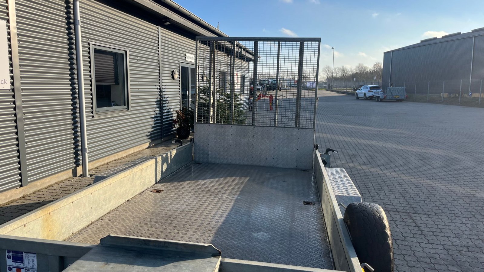 PKW-Anhänger tip Ifor Williams gp126 3500kg maskintrailer med lang/høj læsserampe, Gebrauchtmaschine in Rønnede (Poză 13)