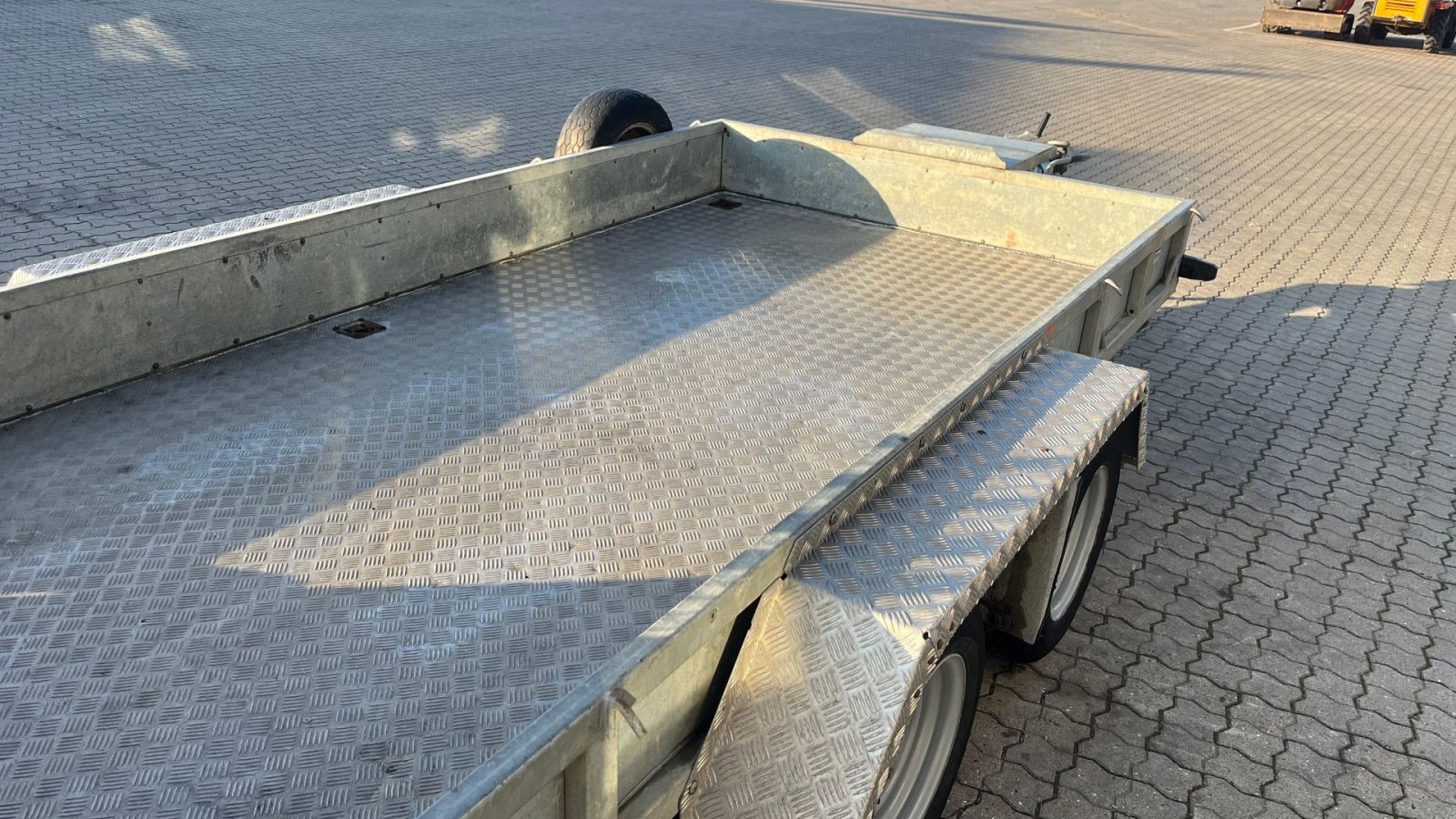 PKW-Anhänger tip Ifor Williams gp126 3500kg maskintrailer med lang/høj læsserampe, Gebrauchtmaschine in Rønnede (Poză 7)