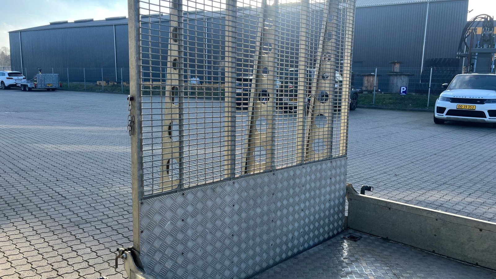 PKW-Anhänger tip Ifor Williams gp126 3500kg maskintrailer med lang/høj læsserampe, Gebrauchtmaschine in Rønnede (Poză 8)