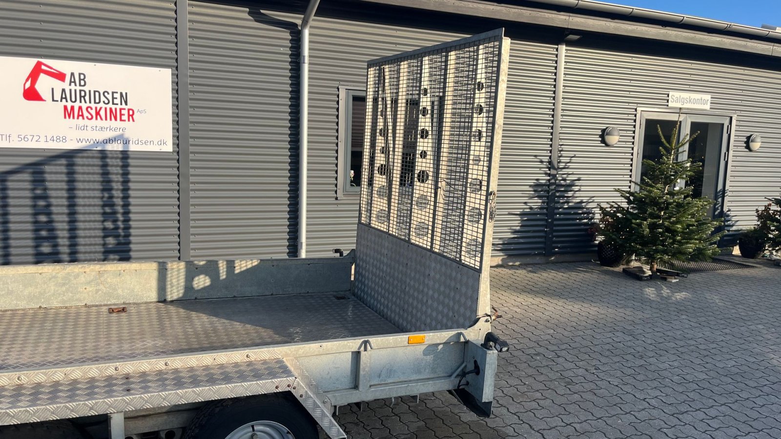 PKW-Anhänger tip Ifor Williams gp126 3500kg maskintrailer med lang/høj læsserampe, Gebrauchtmaschine in Rønnede (Poză 12)