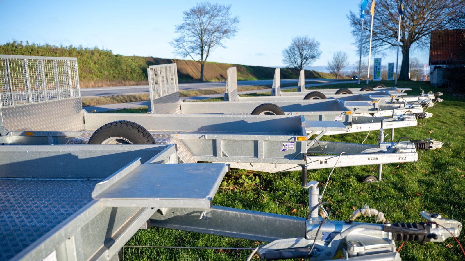 PKW-Anhänger del tipo Ifor Williams gp126 GP126 Maskintrailer, Gebrauchtmaschine en Roskilde (Imagen 4)