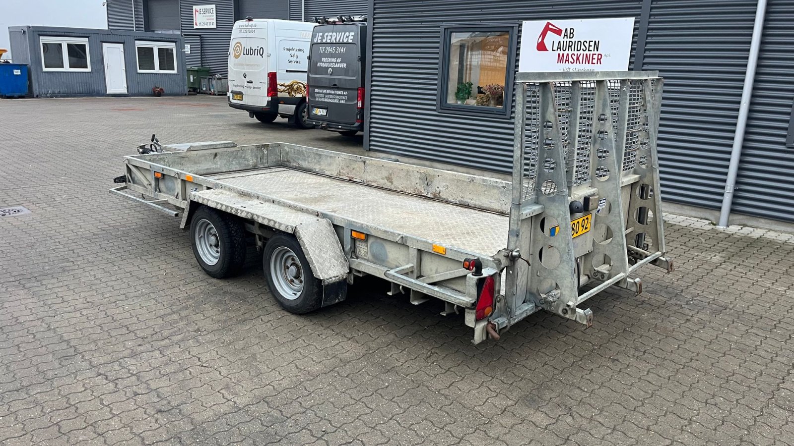 PKW-Anhänger от тип Ifor Williams gp146 lang maskintrailer med alubund, Gebrauchtmaschine в Rønnede (Снимка 2)