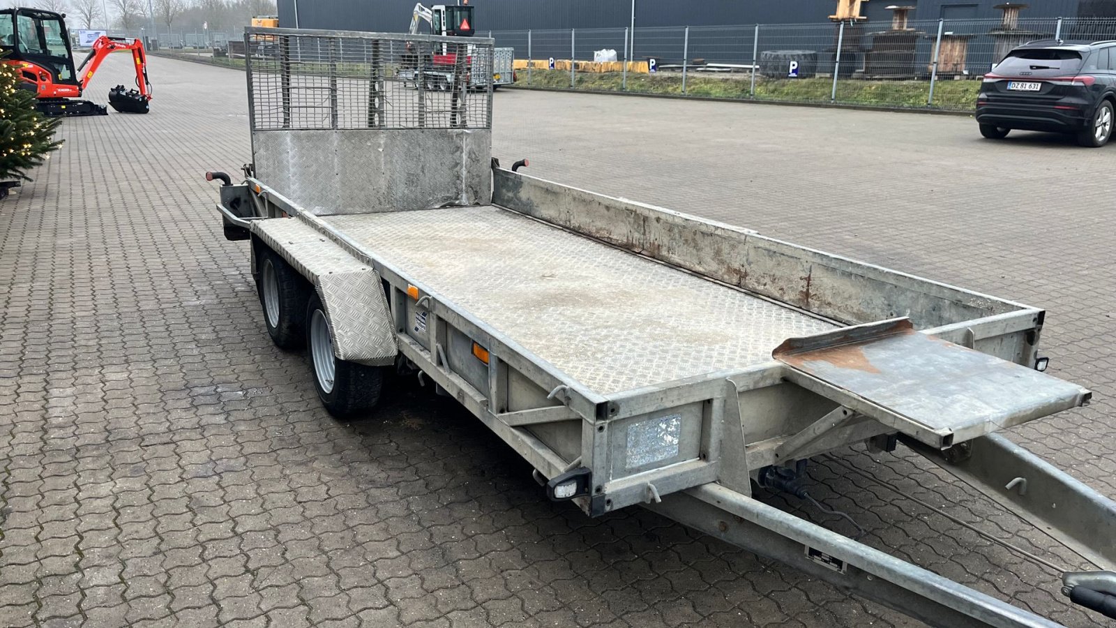 PKW-Anhänger от тип Ifor Williams gp146 lang maskintrailer med alubund, Gebrauchtmaschine в Rønnede (Снимка 8)