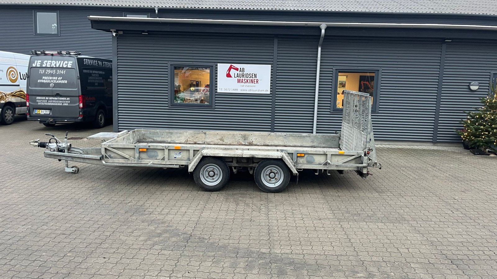 PKW-Anhänger от тип Ifor Williams gp146 lang maskintrailer med alubund, Gebrauchtmaschine в Rønnede (Снимка 1)