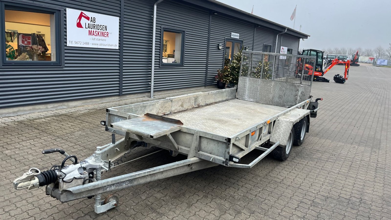 PKW-Anhänger от тип Ifor Williams gp146 lang maskintrailer med alubund, Gebrauchtmaschine в Rønnede (Снимка 9)