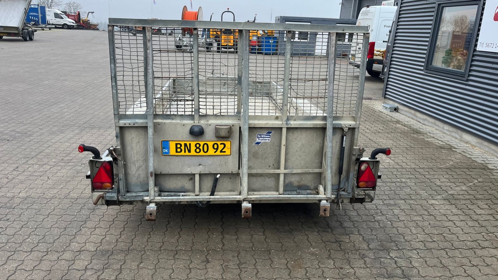 PKW-Anhänger от тип Ifor Williams gp146 lang maskintrailer med alubund, Gebrauchtmaschine в Rønnede (Снимка 3)