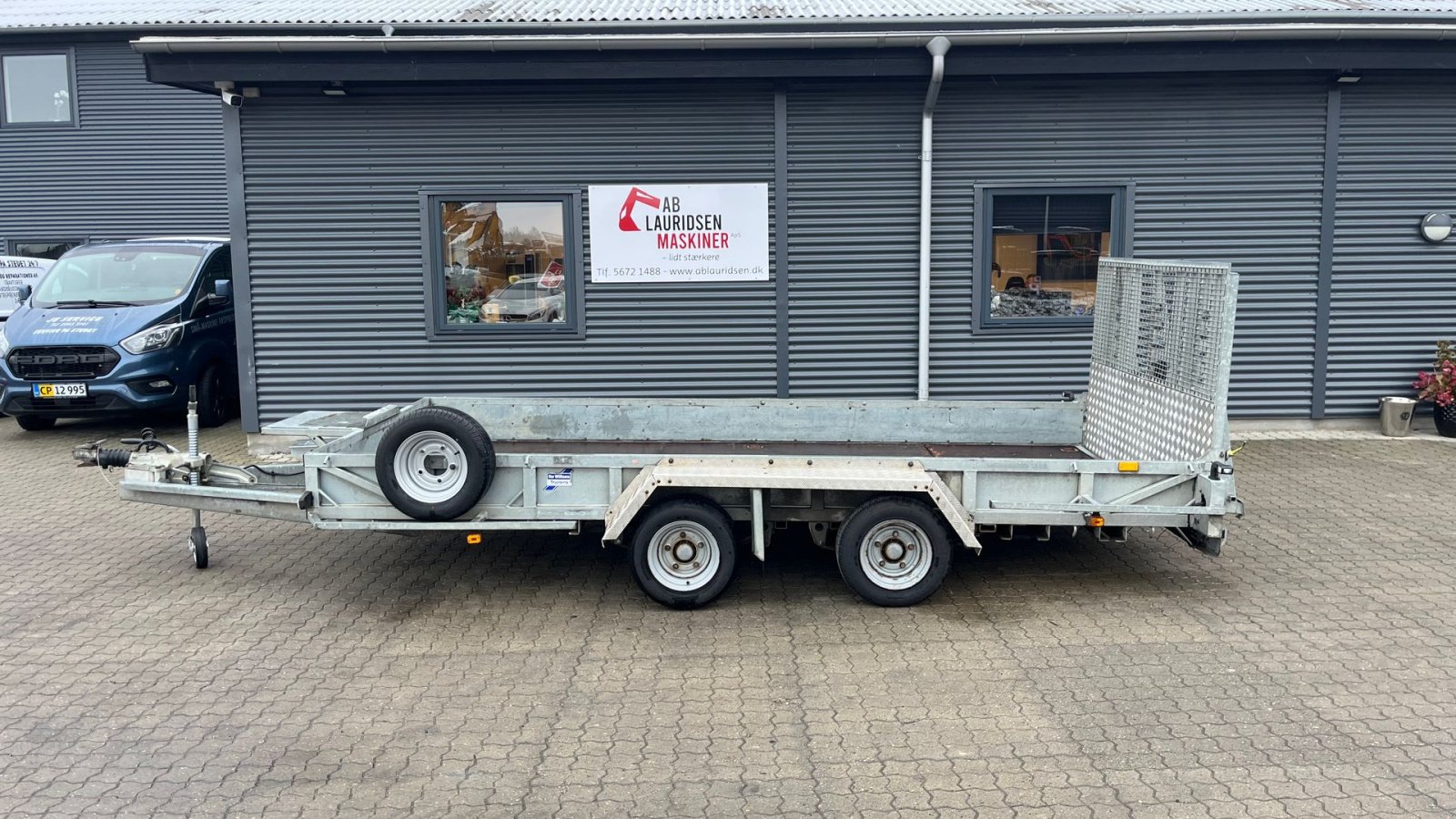 PKW-Anhänger Türe ait Ifor Williams gp147 430cm lang maskintrailer, Gebrauchtmaschine içinde Rønnede (resim 1)