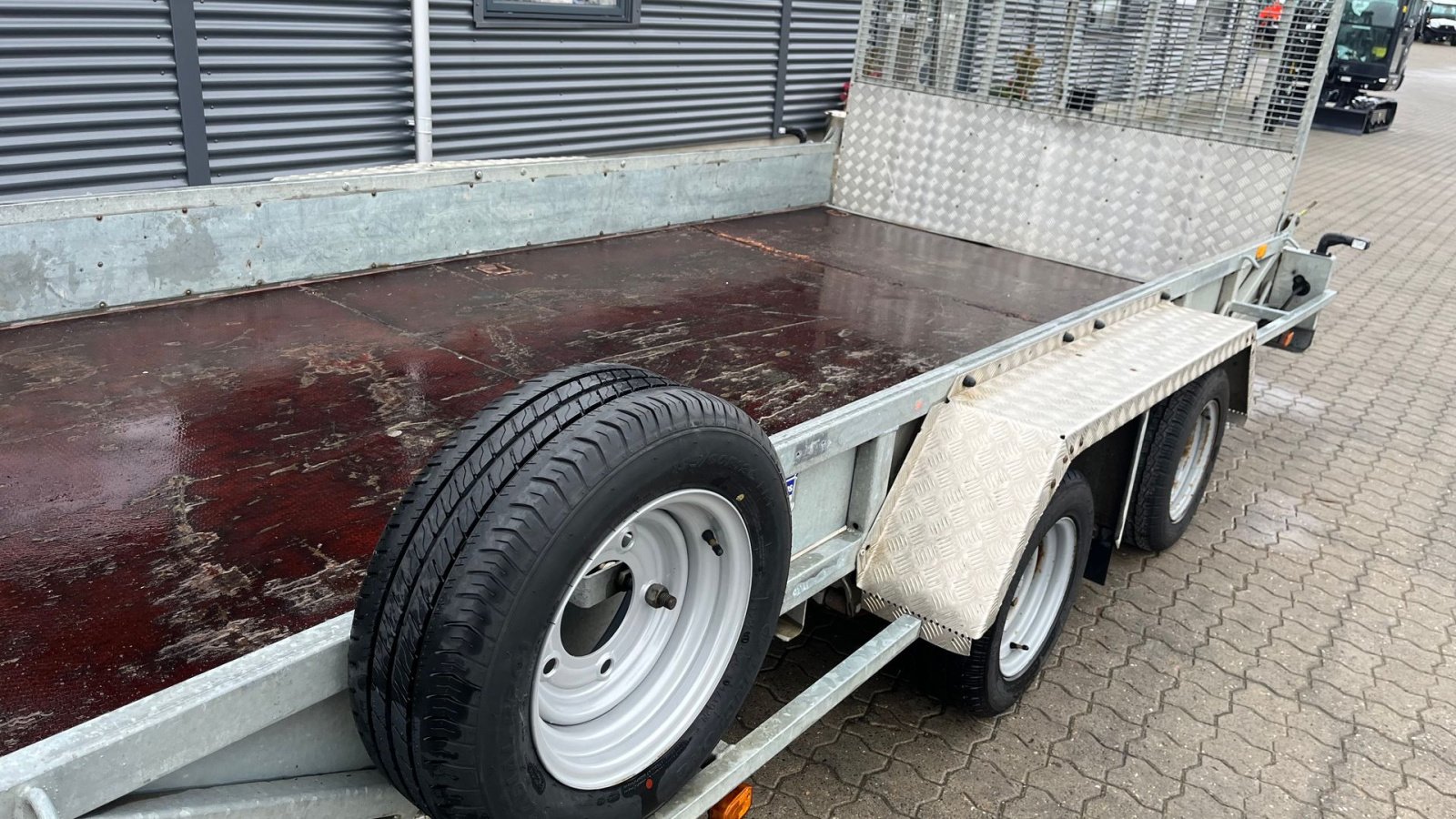 PKW-Anhänger Türe ait Ifor Williams gp147 430cm lang maskintrailer, Gebrauchtmaschine içinde Rønnede (resim 10)