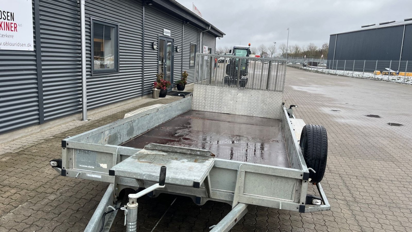 PKW-Anhänger Türe ait Ifor Williams gp147 430cm lang maskintrailer, Gebrauchtmaschine içinde Rønnede (resim 12)