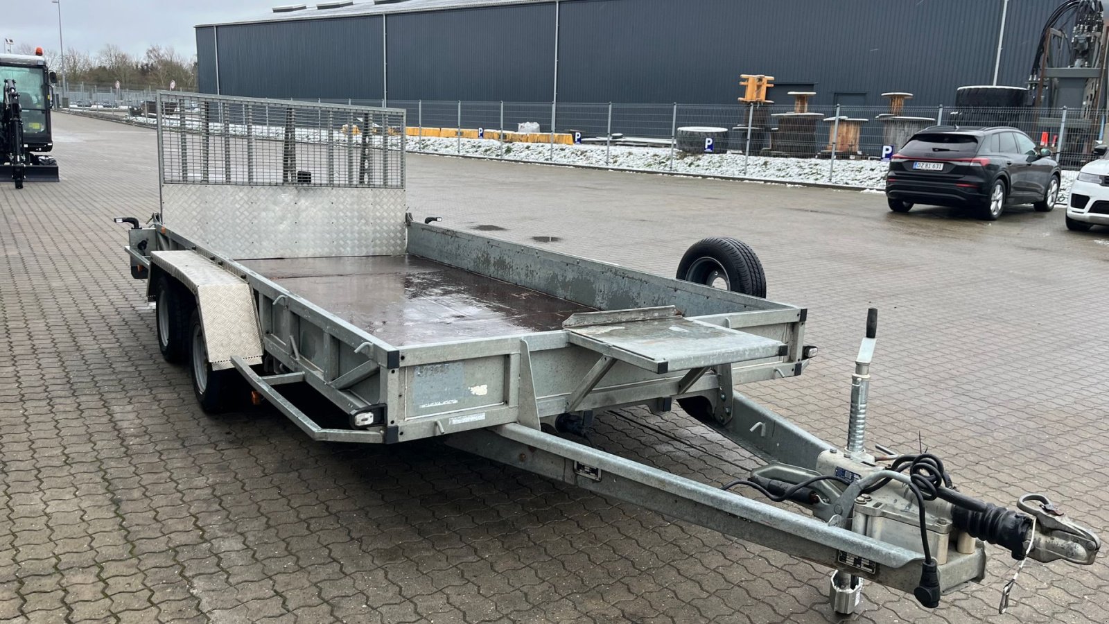 PKW-Anhänger Türe ait Ifor Williams gp147 430cm lang maskintrailer, Gebrauchtmaschine içinde Rønnede (resim 8)