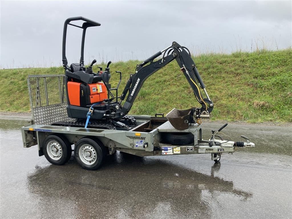 PKW-Anhänger tip Ifor Williams GX 84 Maskintrailer med rampe og mange bindeøjer, Gebrauchtmaschine in Roslev (Poză 14)