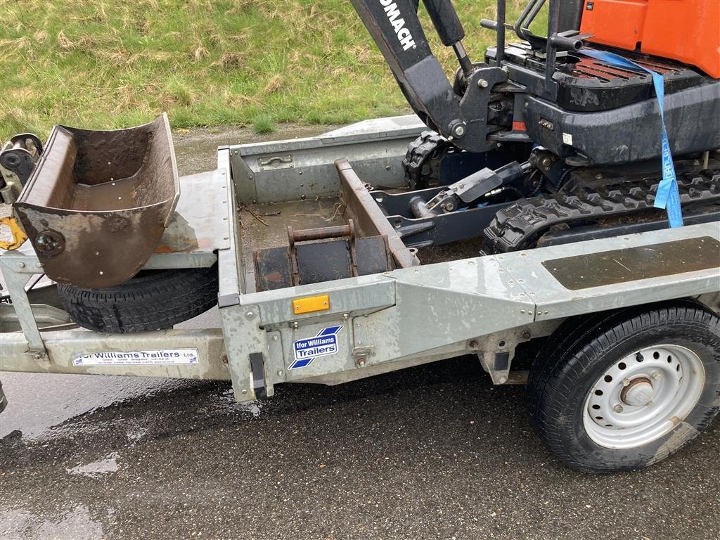 PKW-Anhänger tip Ifor Williams GX 84 Maskintrailer med rampe og mange bindeøjer, Gebrauchtmaschine in Roslev (Poză 19)