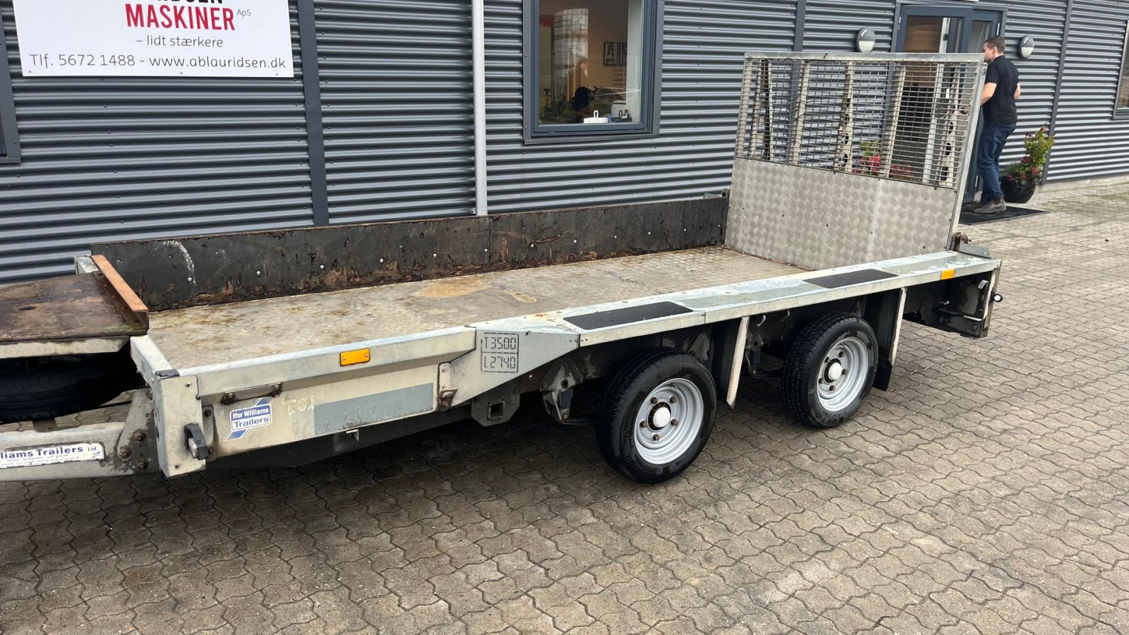 PKW-Anhänger des Typs Ifor Williams gx125 3500kg nysynet trailer, Gebrauchtmaschine in Rønnede (Bild 2)