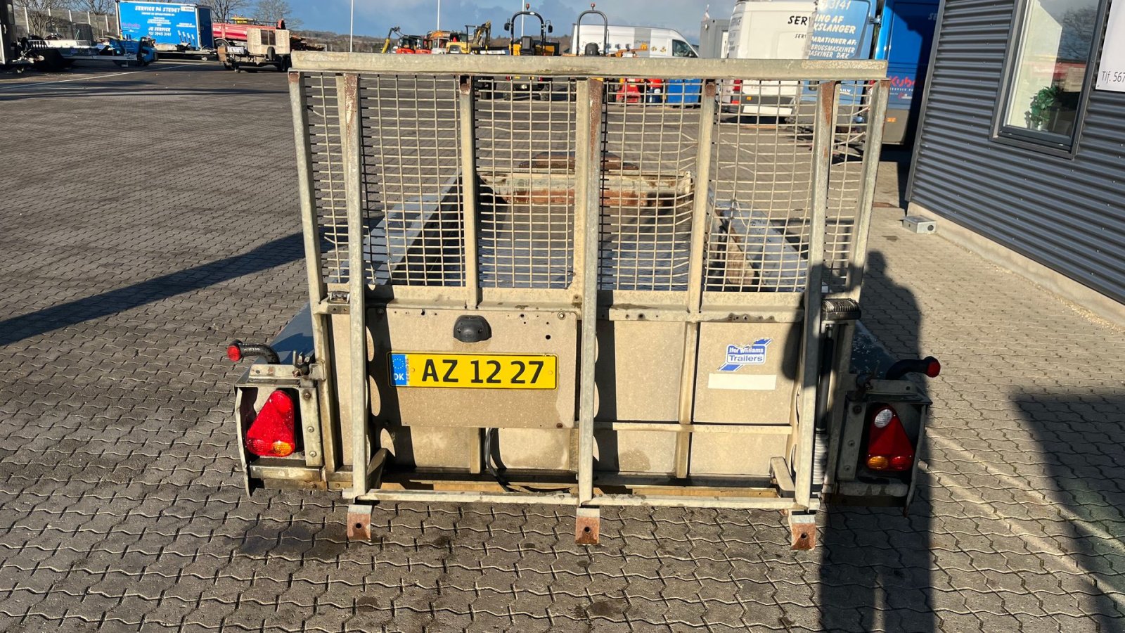 PKW-Anhänger typu Ifor Williams gx125 HD-R 3500kg maskintrailer Nysynet, Gebrauchtmaschine v Rønnede (Obrázek 3)