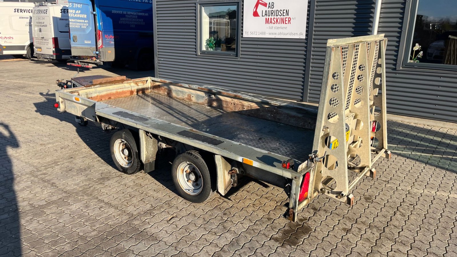 PKW-Anhänger typu Ifor Williams gx125 HD-R 3500kg maskintrailer Nysynet, Gebrauchtmaschine v Rønnede (Obrázek 2)