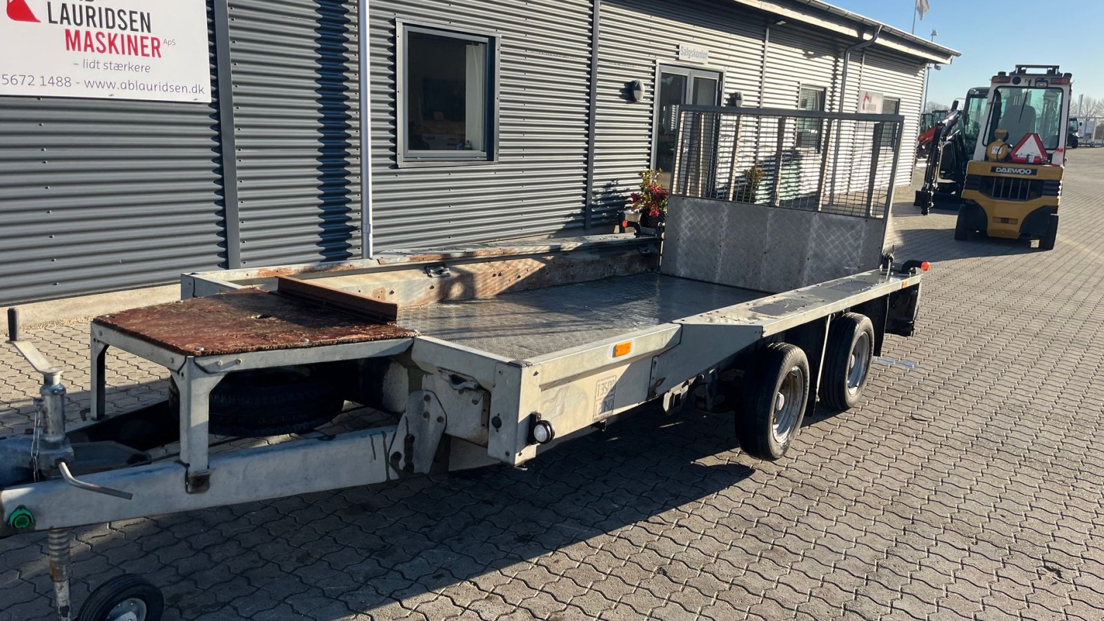 PKW-Anhänger typu Ifor Williams gx125 HD-R 3500kg maskintrailer Nysynet, Gebrauchtmaschine v Rønnede (Obrázek 9)