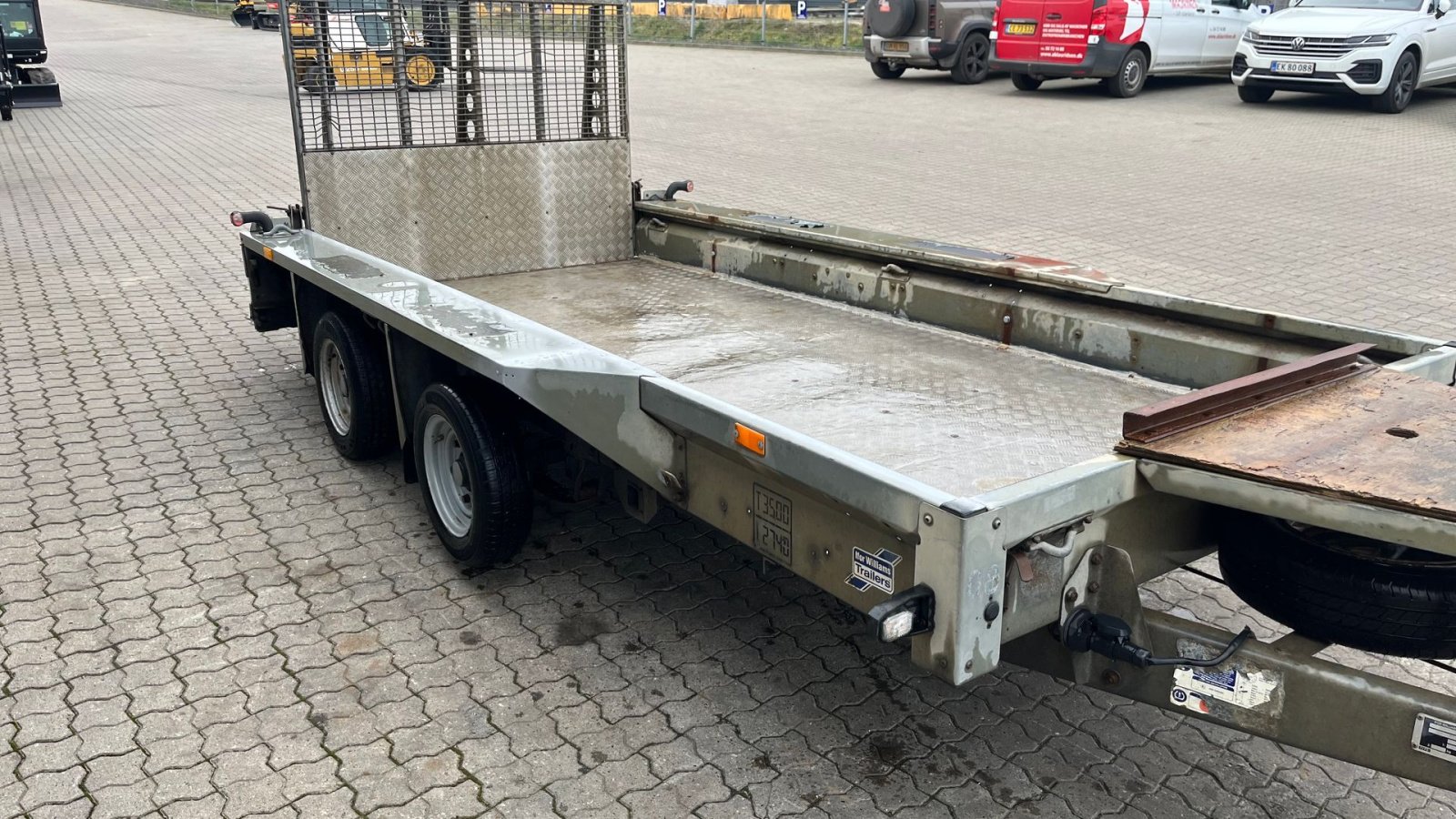 PKW-Anhänger Türe ait Ifor Williams gx125 HD-R Nysynet maskintrailer, Gebrauchtmaschine içinde Rønnede (resim 8)