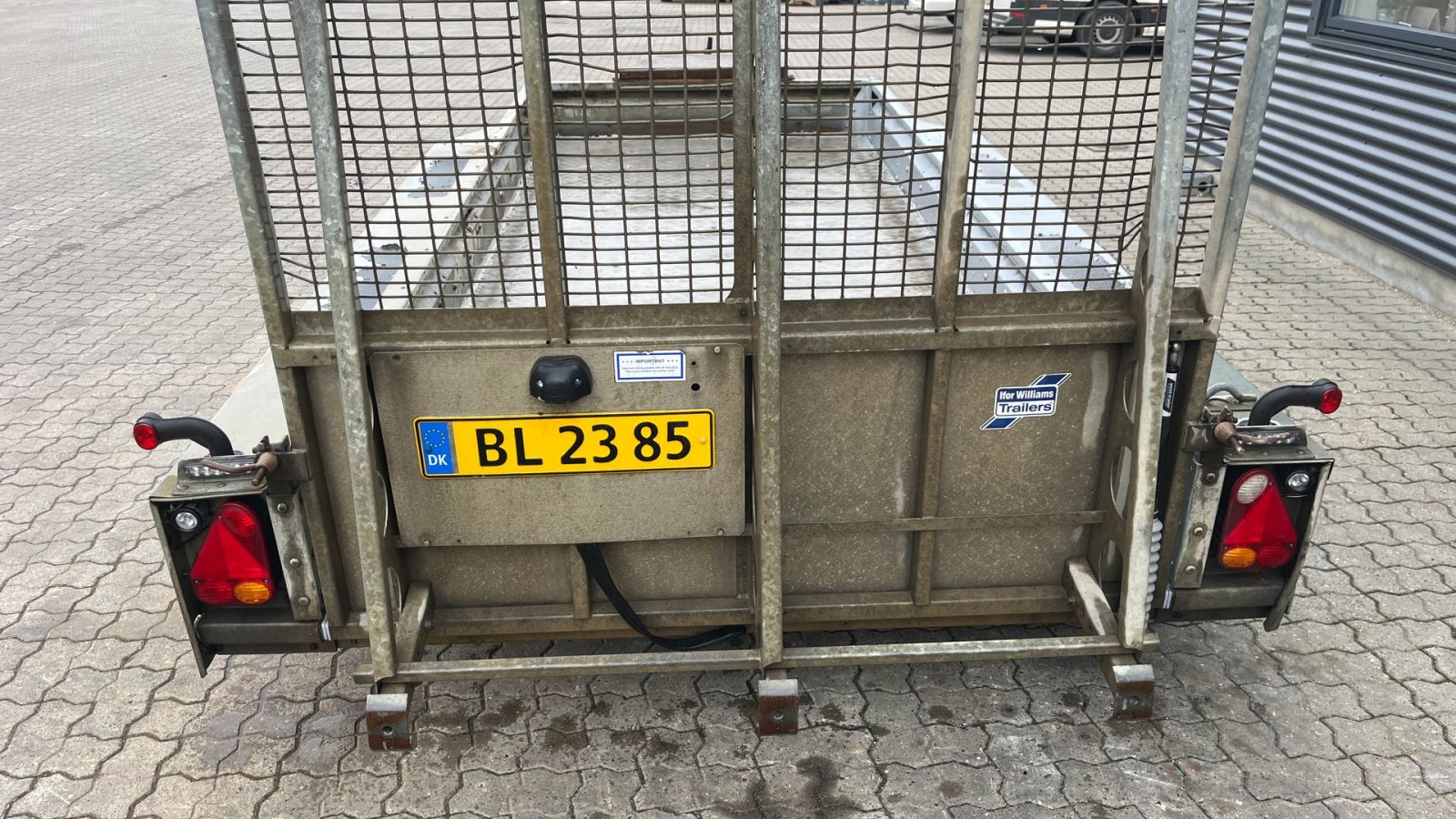 PKW-Anhänger Türe ait Ifor Williams gx125 HD-R Nysynet maskintrailer, Gebrauchtmaschine içinde Rønnede (resim 5)