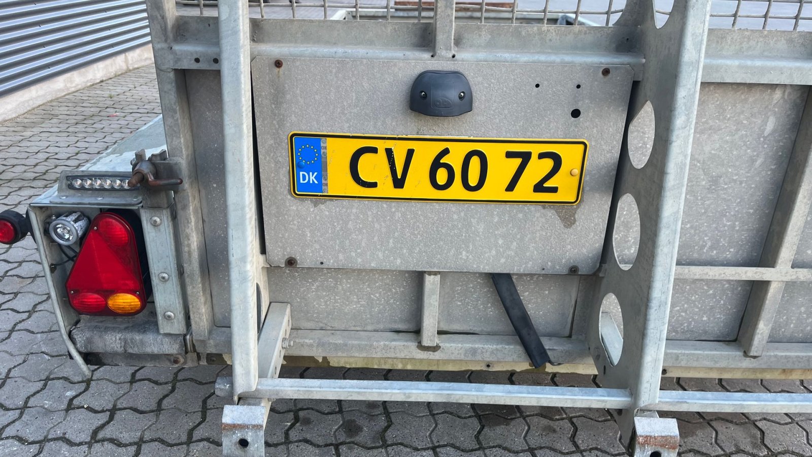 PKW-Anhänger del tipo Ifor Williams gx125 Nysynet maskintrailer, Gebrauchtmaschine In Rønnede (Immagine 11)