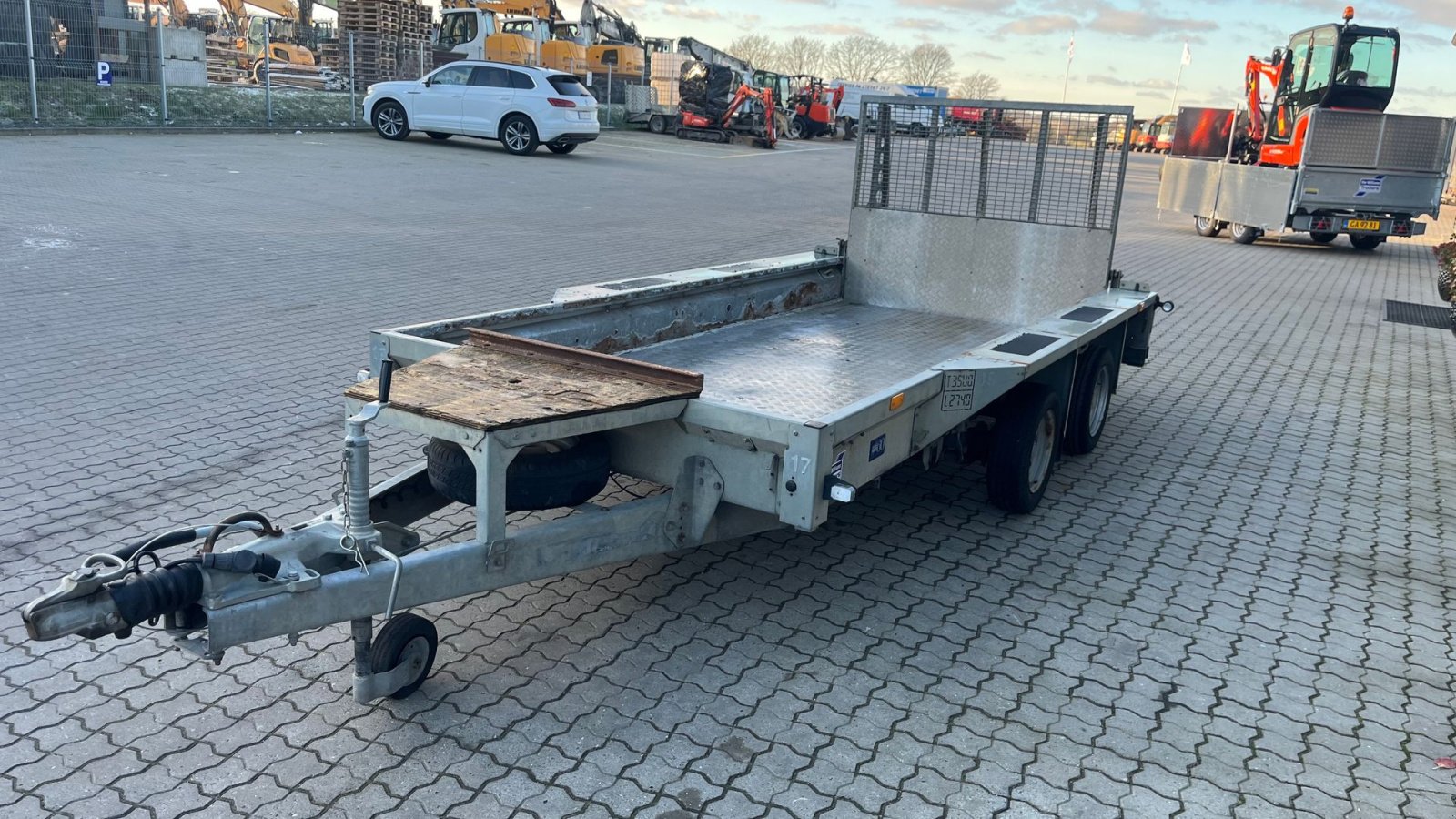 PKW-Anhänger del tipo Ifor Williams gx125 Nysynet maskintrailer, Gebrauchtmaschine In Rønnede (Immagine 4)