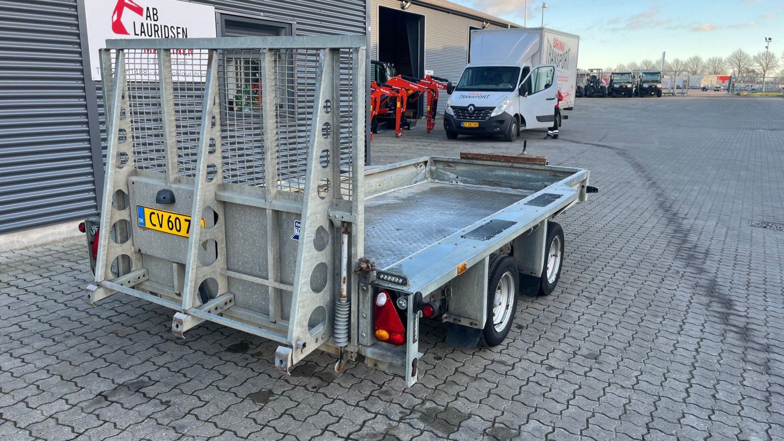 PKW-Anhänger del tipo Ifor Williams gx125 Nysynet maskintrailer, Gebrauchtmaschine In Rønnede (Immagine 12)