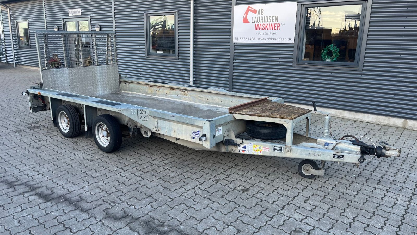 PKW-Anhänger del tipo Ifor Williams gx125 Nysynet maskintrailer, Gebrauchtmaschine In Rønnede (Immagine 2)