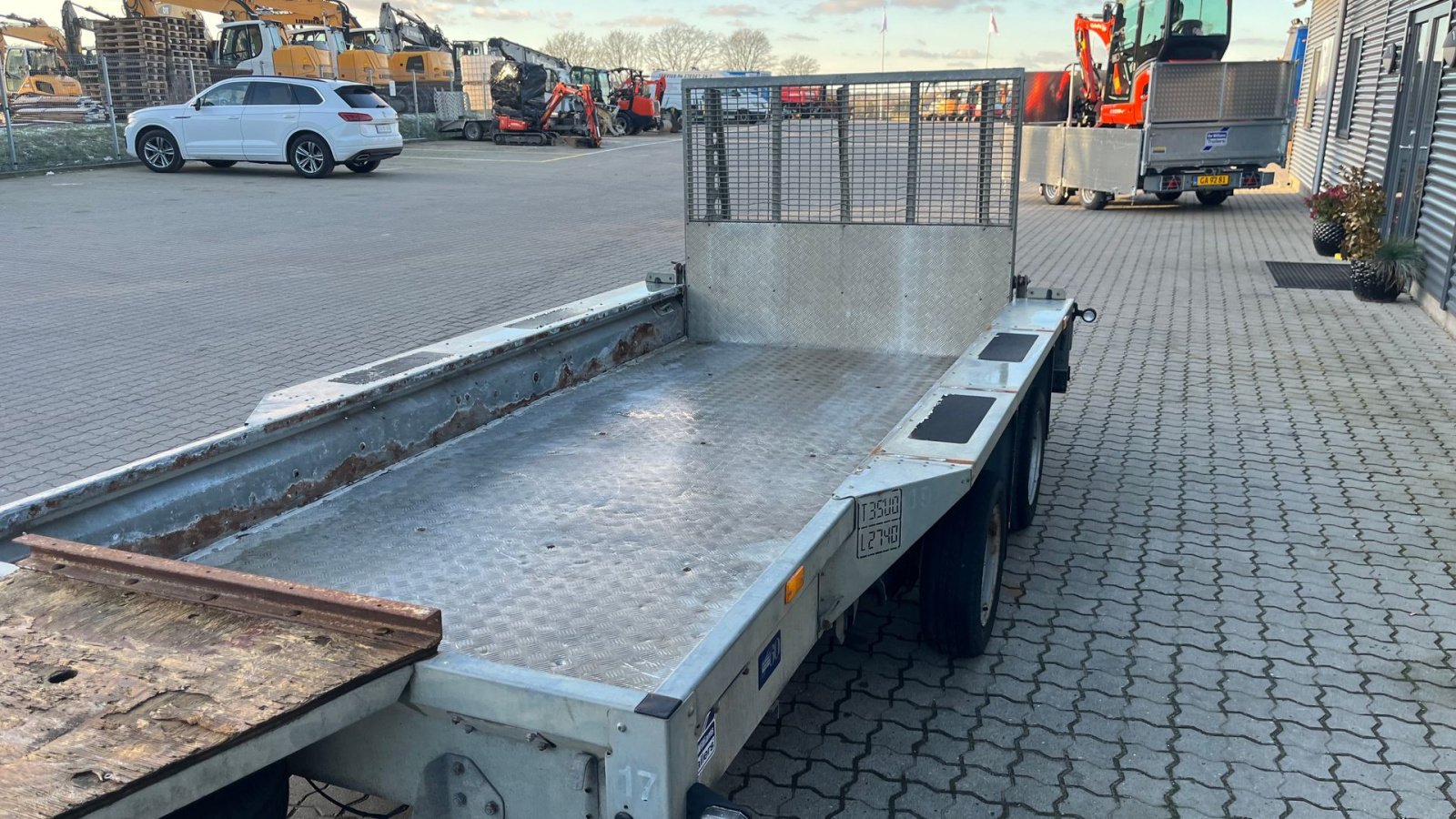 PKW-Anhänger del tipo Ifor Williams gx125 Nysynet maskintrailer, Gebrauchtmaschine In Rønnede (Immagine 7)