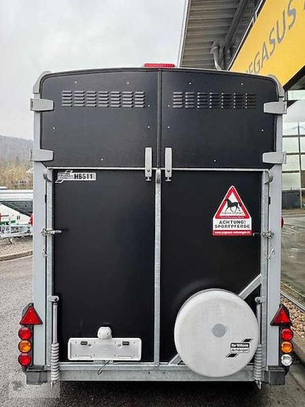 PKW-Anhänger typu Ifor Williams HB 511 2 Pferdeanhänger Aluboden SK 2,7t, Gebrauchtmaschine v Gevelsberg (Obrázek 4)