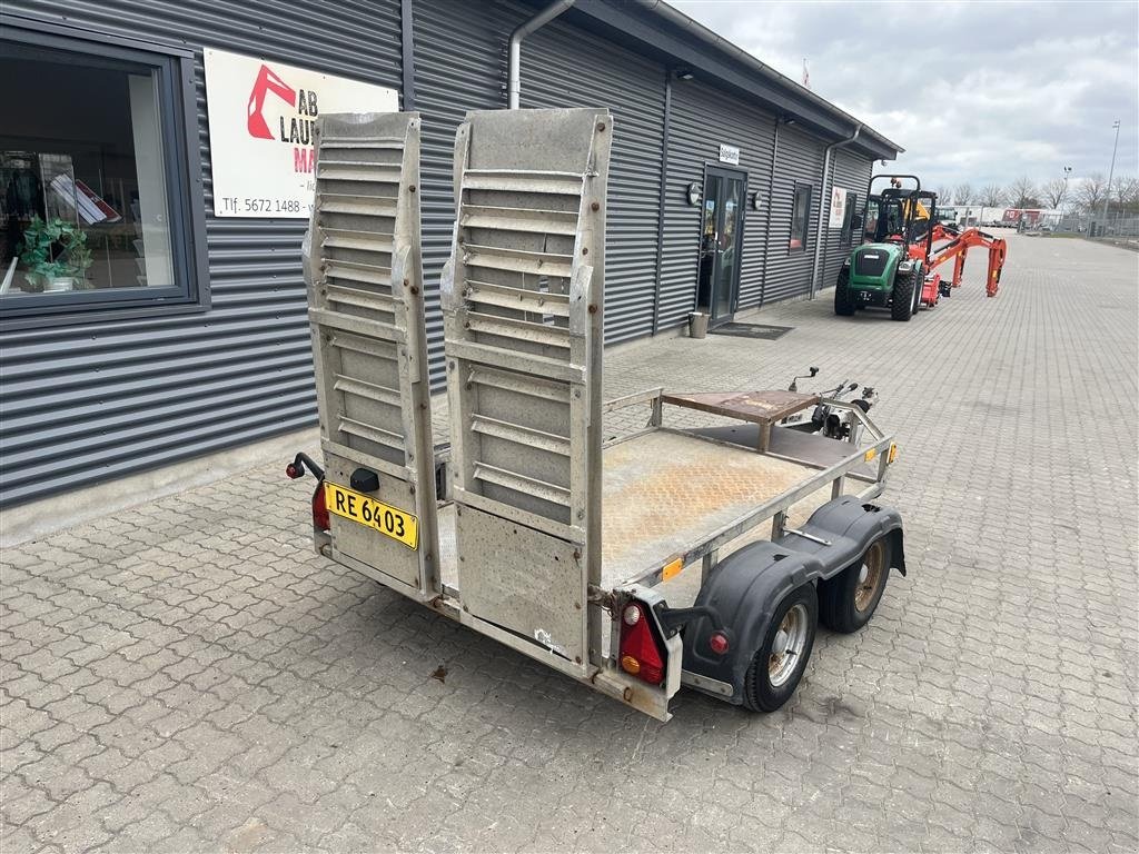 PKW-Anhänger des Typs Ifor Williams Model 4 lille maskintrailer med ramper., Gebrauchtmaschine in Rønnede (Bild 4)