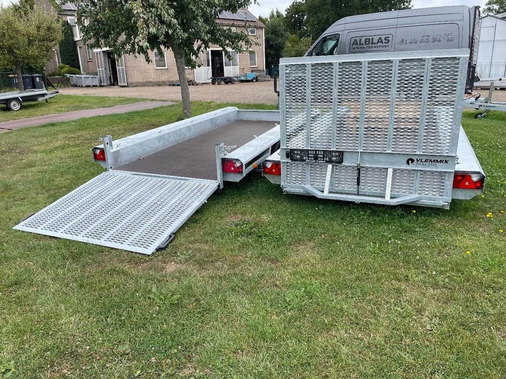 PKW-Anhänger typu Ifor Williams Nieuwe Vlemmix machine transporters 400x150 3500 kg met oprijpla, Gebrauchtmaschine v Kwintsheul (Obrázek 4)