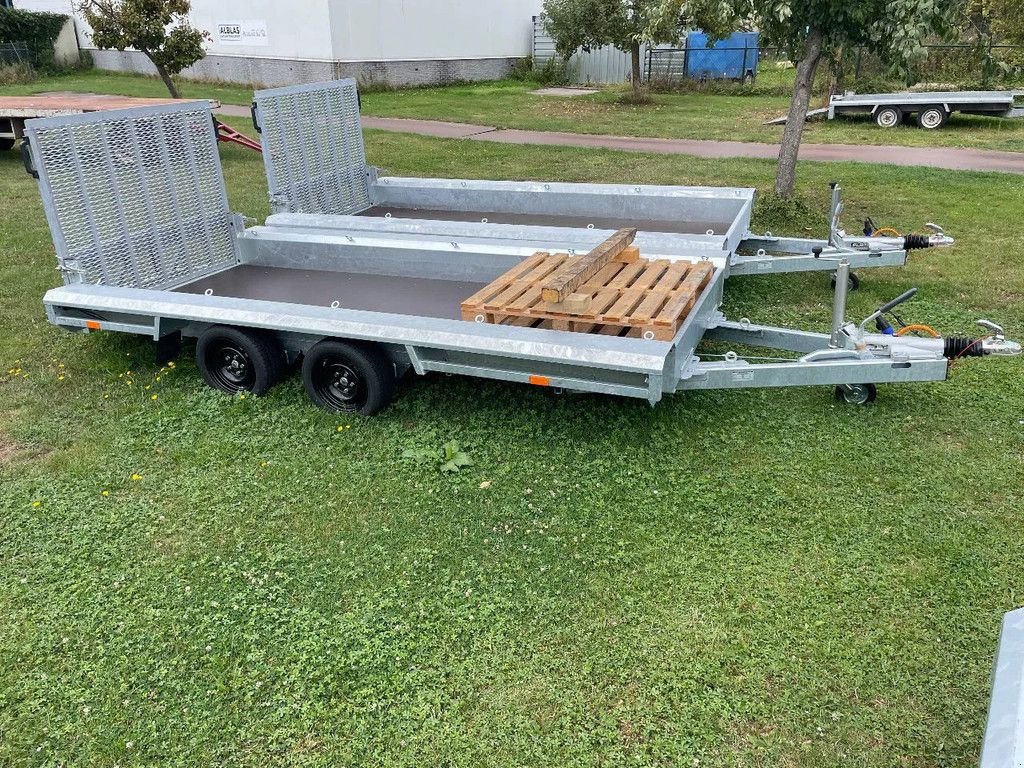 PKW-Anhänger typu Ifor Williams Nieuwe Vlemmix machine transporters 400x150 3500 kg met oprijpla, Gebrauchtmaschine v Kwintsheul (Obrázek 1)