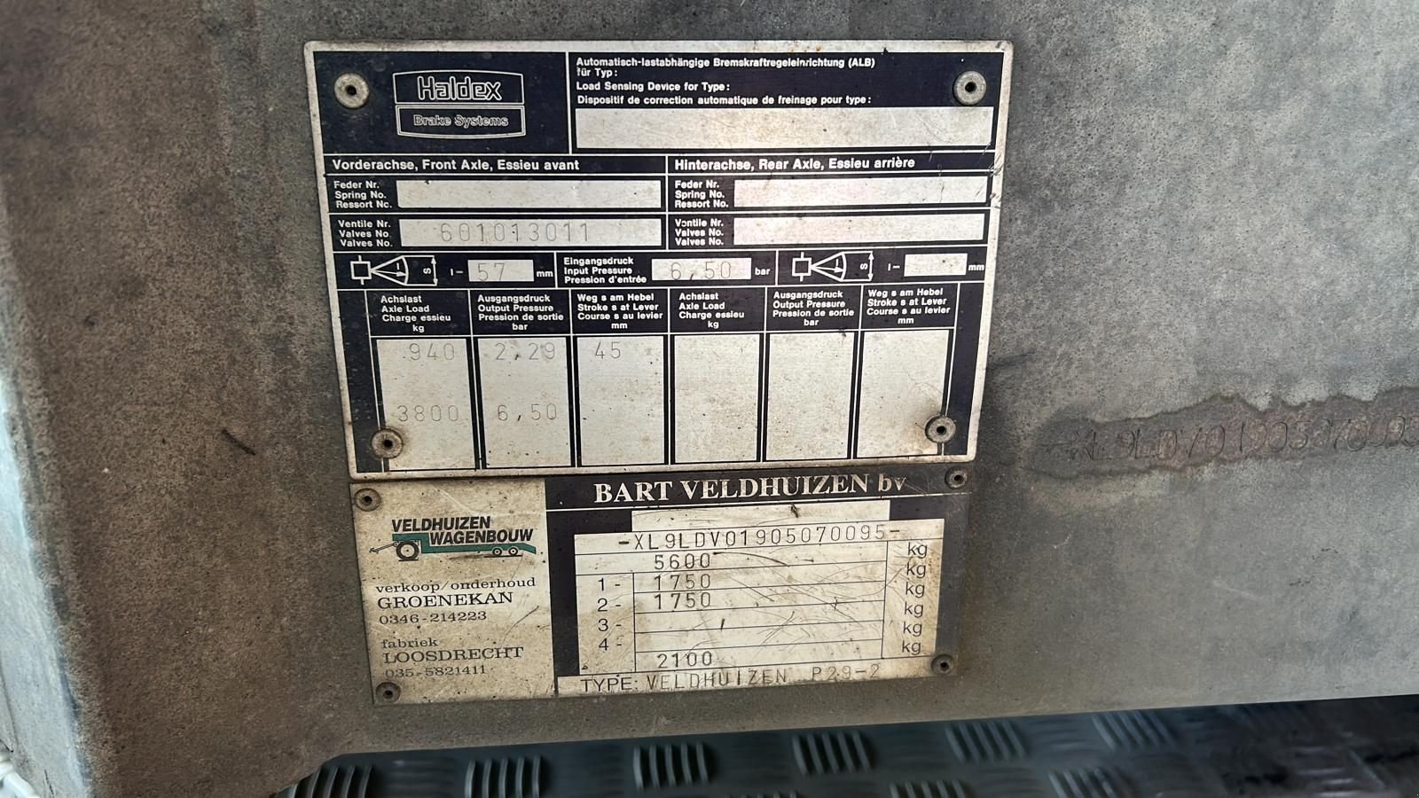 PKW-Anhänger des Typs Iveco 35C, Gebrauchtmaschine in Voorhout (Bild 6)