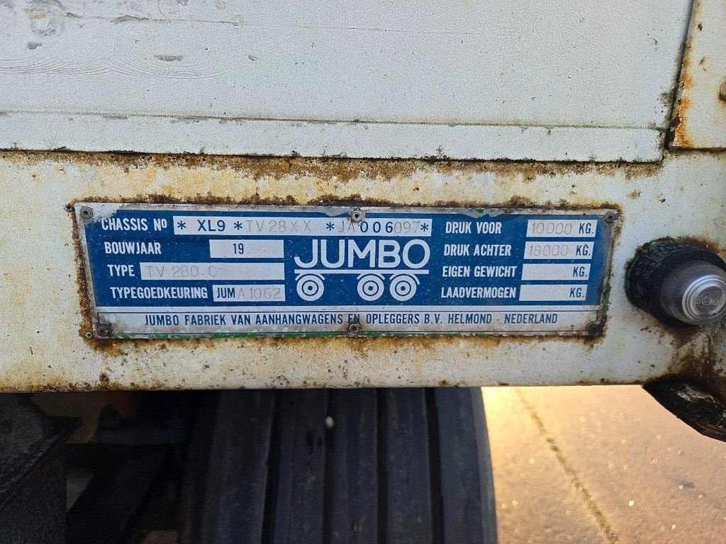 PKW-Anhänger typu Jumbo 3 as luchtgeveerd, Gebrauchtmaschine v Emmeloord (Obrázek 7)