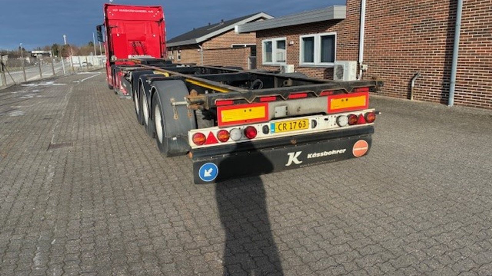 PKW-Anhänger tipa Kässbohrer Containerchassi ContainerChassi, Gebrauchtmaschine u Børkop (Slika 4)