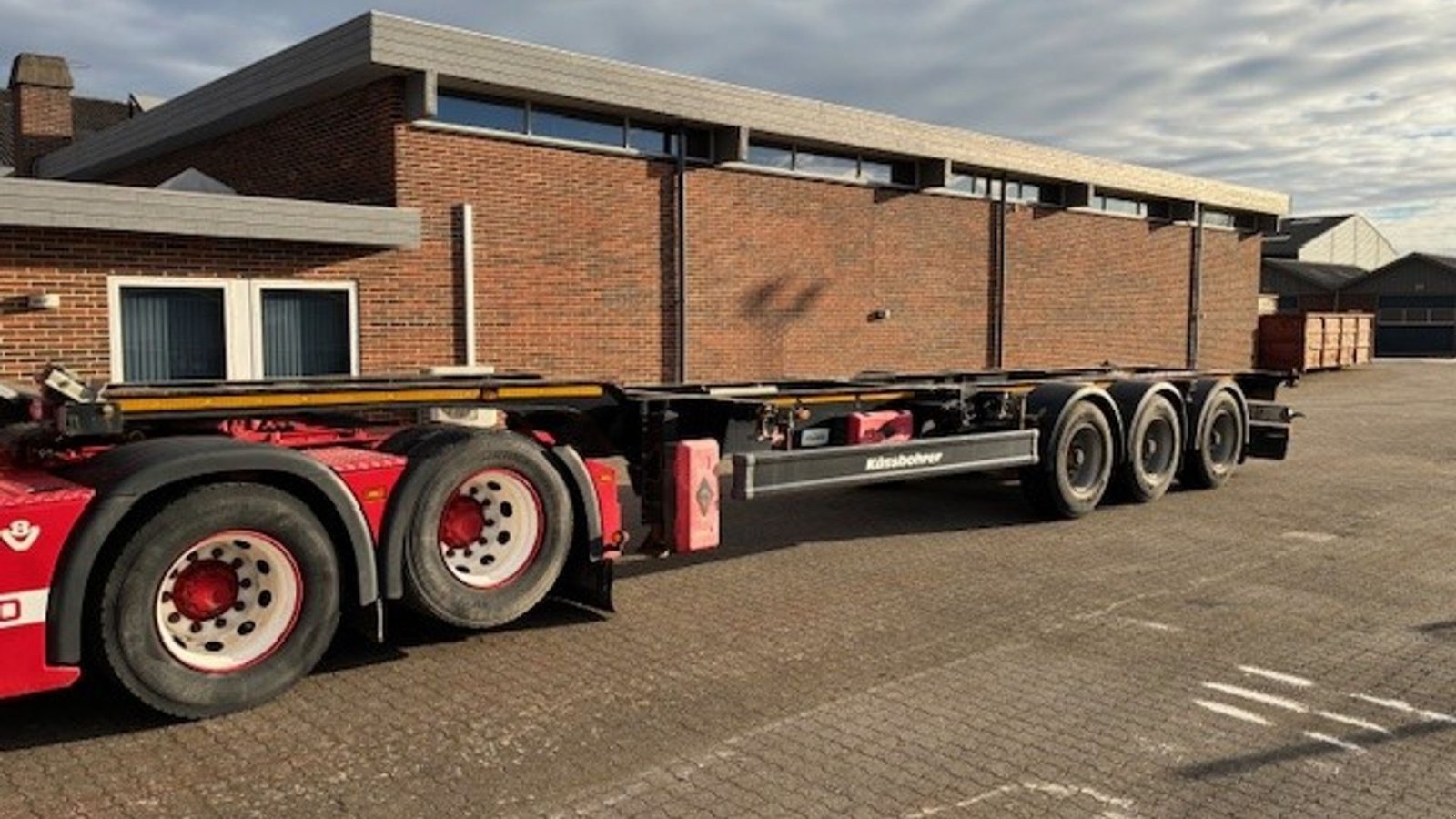 PKW-Anhänger tipa Kässbohrer Containerchassi ContainerChassi, Gebrauchtmaschine u Børkop (Slika 1)