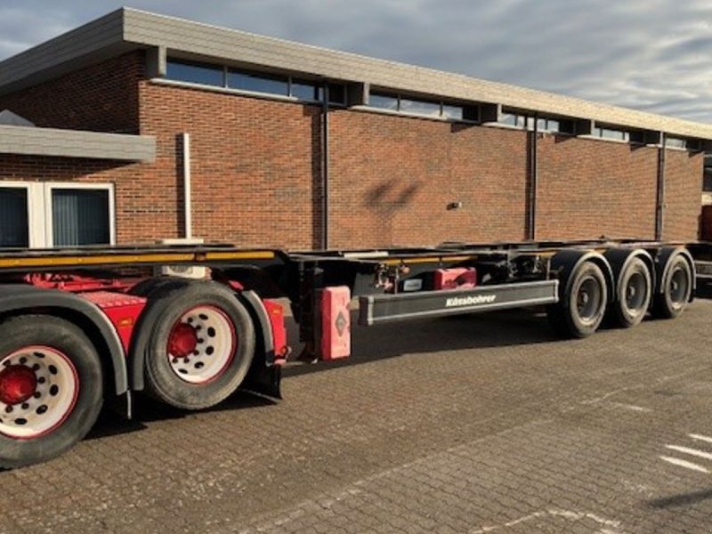 PKW-Anhänger tipa Kässbohrer Containerchassi ContainerChassi, Gebrauchtmaschine u Børkop