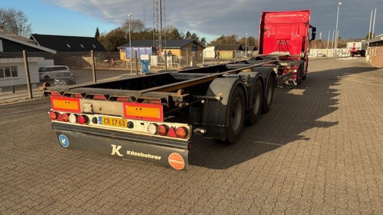 PKW-Anhänger tipa Kässbohrer Containerchassi ContainerChassi, Gebrauchtmaschine u Børkop (Slika 5)