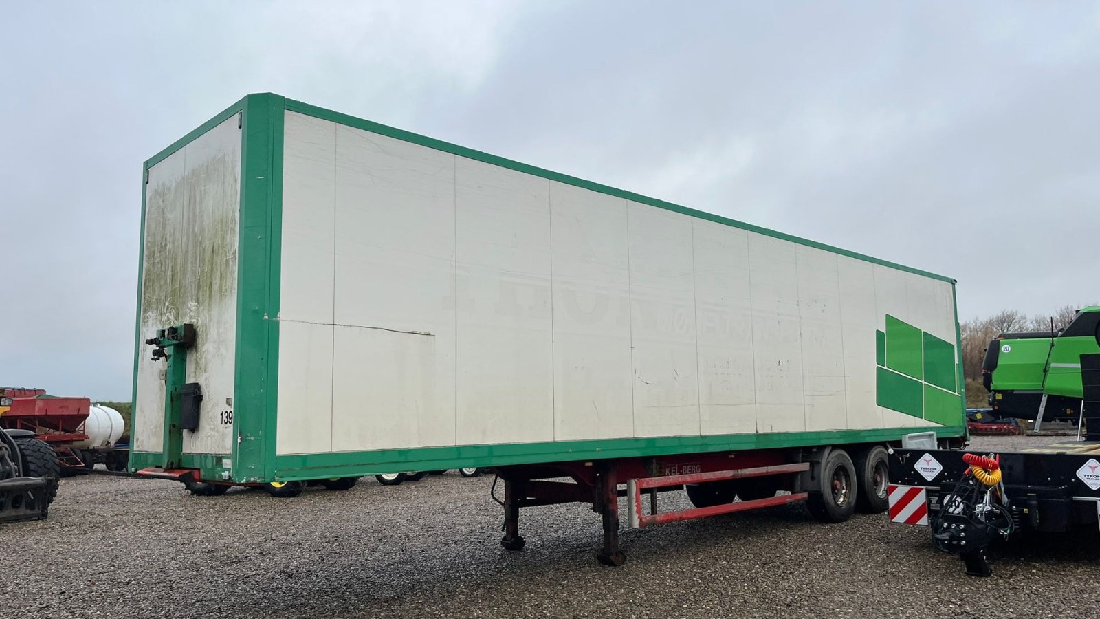 PKW-Anhänger του τύπου Kel-Berg Box trailer  Med læsserampe i bag, Gebrauchtmaschine σε Lintrup (Φωτογραφία 4)