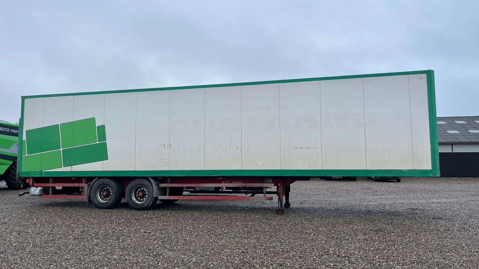 PKW-Anhänger του τύπου Kel-Berg Box trailer  Med læsserampe i bag, Gebrauchtmaschine σε Lintrup (Φωτογραφία 1)