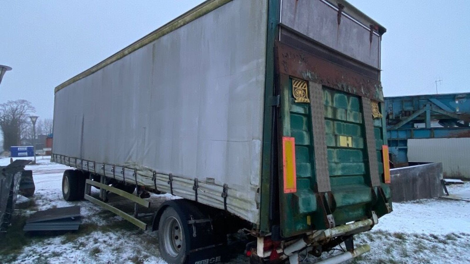 PKW-Anhänger del tipo Kel-Berg Sættevogn med Dolly & læssebagsmæk, Gebrauchtmaschine en Rødovre (Imagen 1)