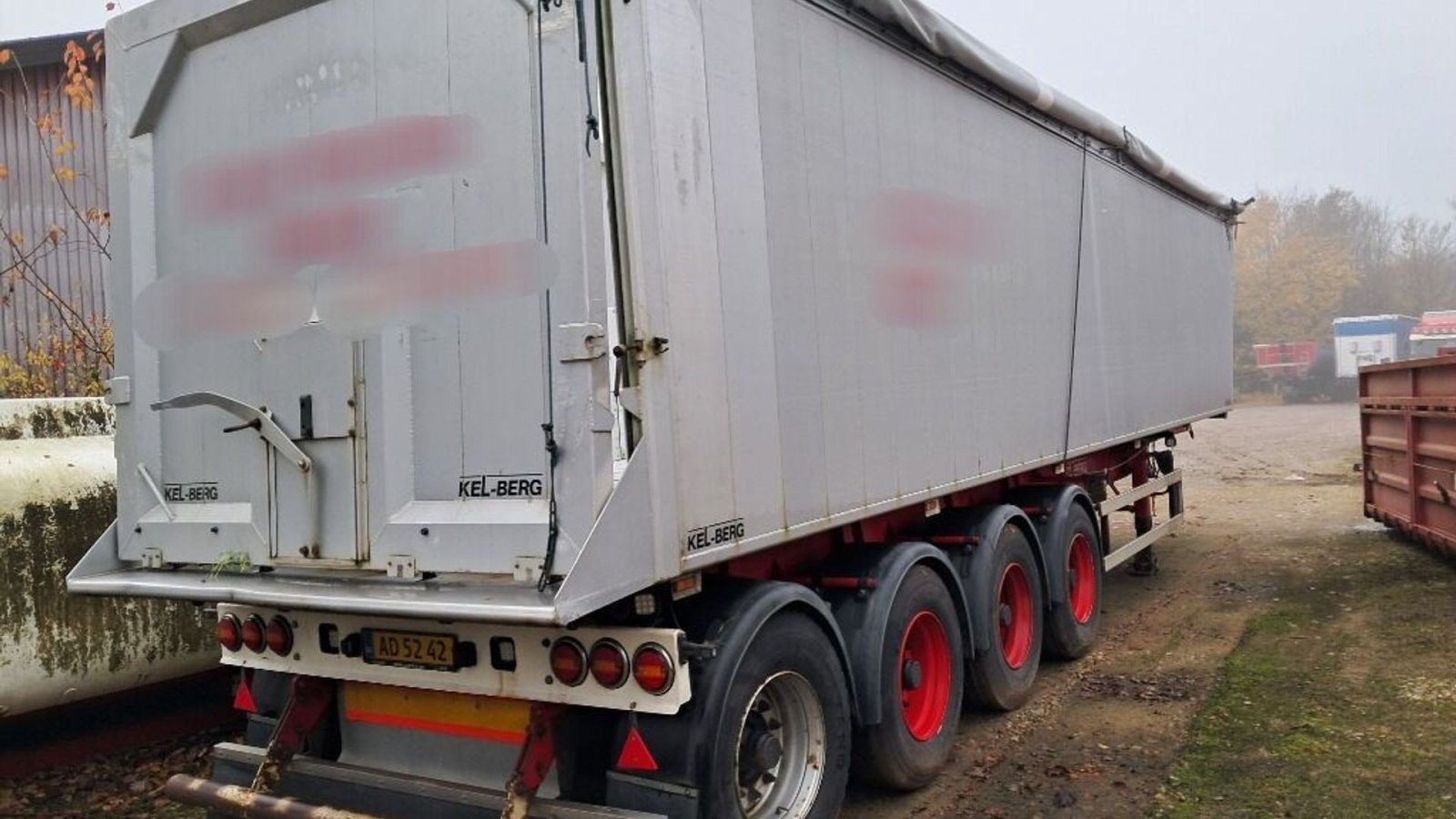 PKW-Anhänger des Typs Kel-Berg Tipsættevogn 60m3 4 akslet, Gebrauchtmaschine in Rødovre (Bild 3)