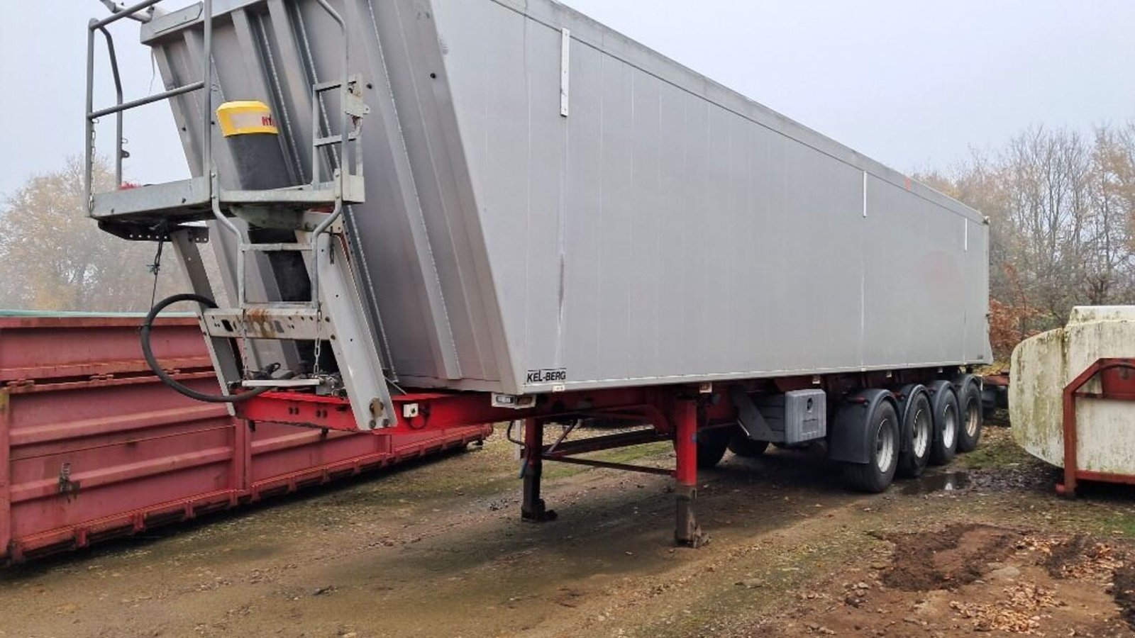 PKW-Anhänger du type Kel-Berg Tipsættevogn 60m3 4 akslet, Gebrauchtmaschine en Rødovre (Photo 1)
